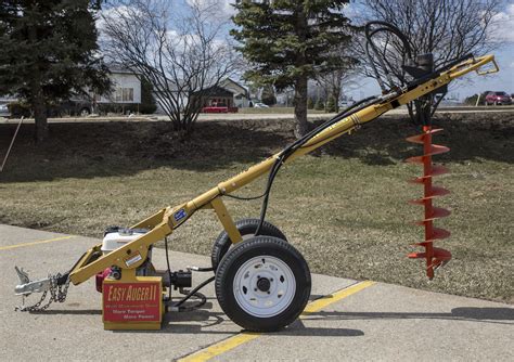 rent post hole digger for skid steer|post hole digger rental menards.